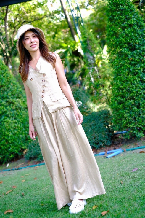 Women Casual Linen Co-Ord Sets